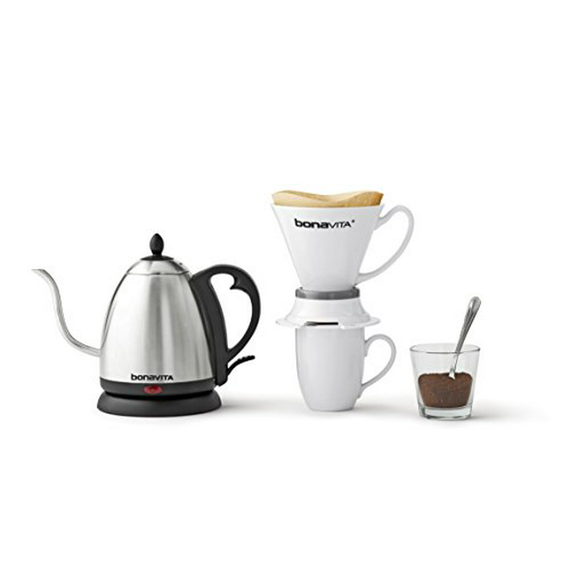 Bonavita Electric Kettle Featuring Gooseneck Spout, BV3825B