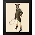 thumbnail image 2 of Fab Funky 15x18 Black Modern Framed Museum Art Print Titled - Greyhound Rider, 2 of 5