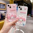 thumbnail image 4 of Compatible For Xiaomi Redmi Note 12 Pro+ 11 Pro 12S 11S 10S 10 5G 9S 10 9 8 7 Pro Redmi 12C 10C A2 A1 9A 9C 9T 10 9 8 Rosa Estéreo Melodía + Pulsera Silicona Funda Para Teléfono, 4 of 4