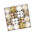 thumbnail image 3 of 44 Uds bolas de Navidad adornos, decoración colgante para árbol de Navidad, bolas decorativas de Navidad, decoración de árbol de Navidad para fiesta y, 3 of 8