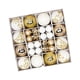 thumbnail image 3 of 44 bolas navideñas decorativas de 3 a 6 cm. Dorado y Blanco, 3 of 9