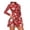 Christmas Santa Ho Ho Print, variant on KEIAHUAN American Flag Womens Tennis Dress with Shorts Golf Outfits Long Sleeves Golf Dress,High Waist Athletic Dresses with Pocket,Breathable Exercise Dresses,Spooky Halloween Costume,S