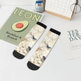 thumbnail image 7 of Pofeuu Elegant Butterflies And Pearls Print 30cm Socks, Adult Running Hiking Socks for Youth and Adult, 7 of 7