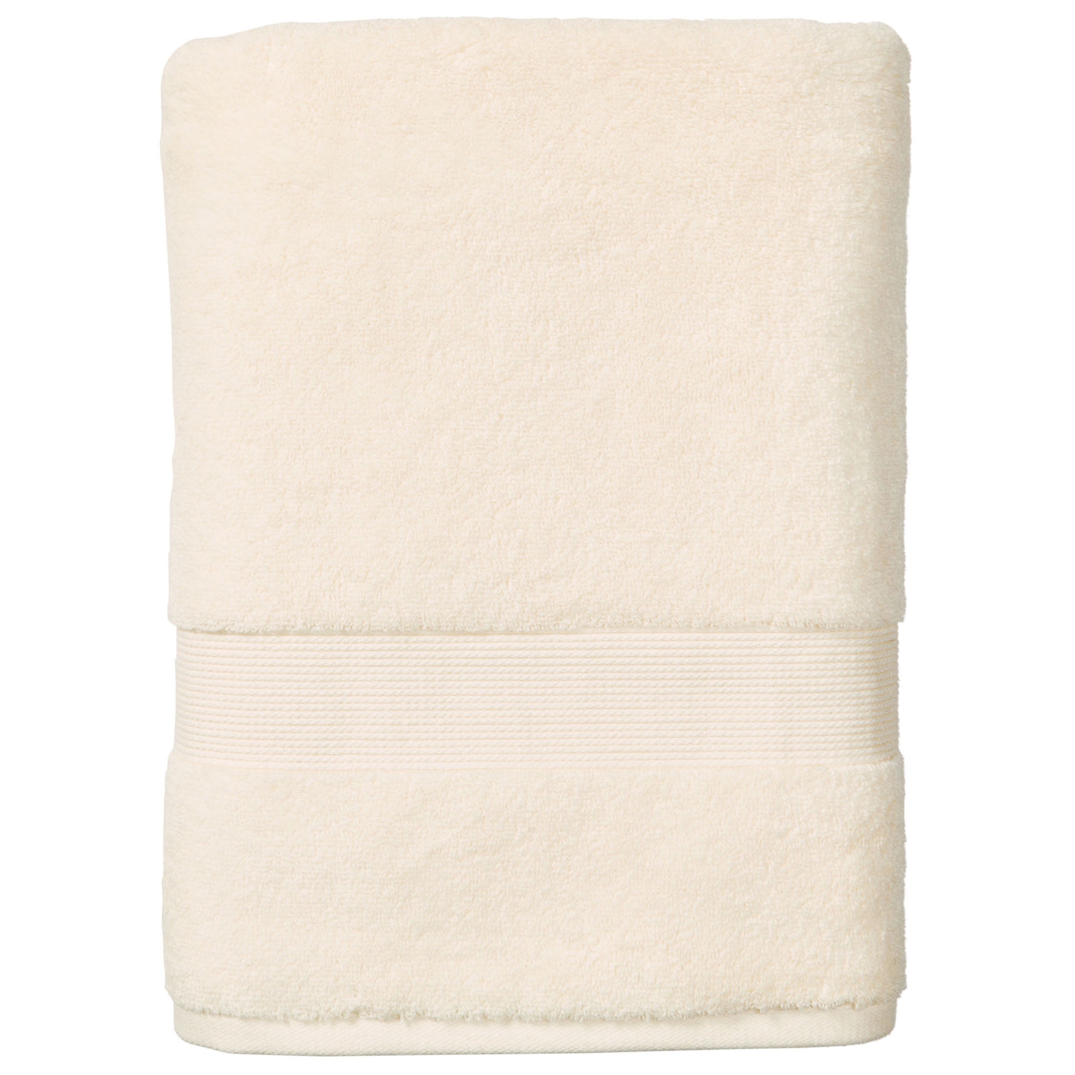 Better Homes & Gardens Signature Soft Solid Cotton 4 Piece Bath Bath Towel Set,Vanilla Dream