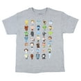 thumbnail image 1 of Star Wars Boy's Tiny Death Star Line Up T-Shirt (Small 7), 1 of 2