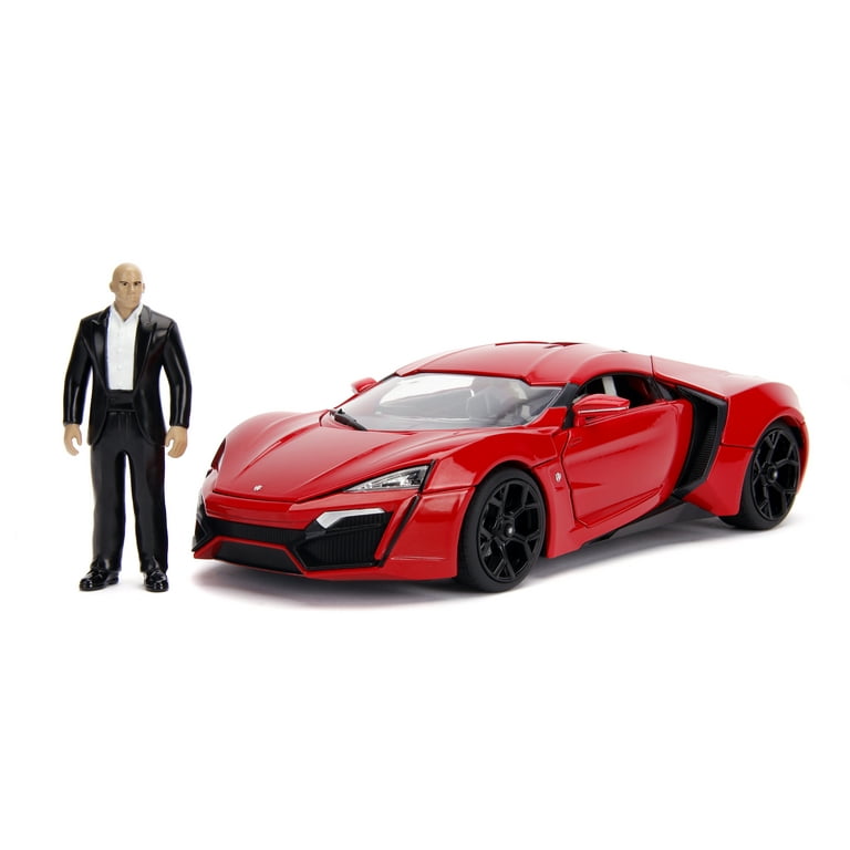 Ｓ★商品Ｎｏ．３３５０★Ｊａｄａ製品☆ワイスピ・Ｌｙｋａｎ　Ｓｐｏｒｔ１／１８ Amazon.com: JADA Fast & Furious 1:24 Lykan Hypersport Die