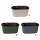 thumbnail image 5 of Injueey Maceta absorbente de agua para plantas, macetas para plantas suculentas, lavabo de jardinería, tira larga, instalación de cultivo de macetas Jardín y Patio Blanco, 5 of 6