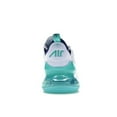 thumbnail image 4 of Nike Men's Air Max 270 White Hyper Jade Deep Royal Blue Running Shoes, from StockX, 4 of 5