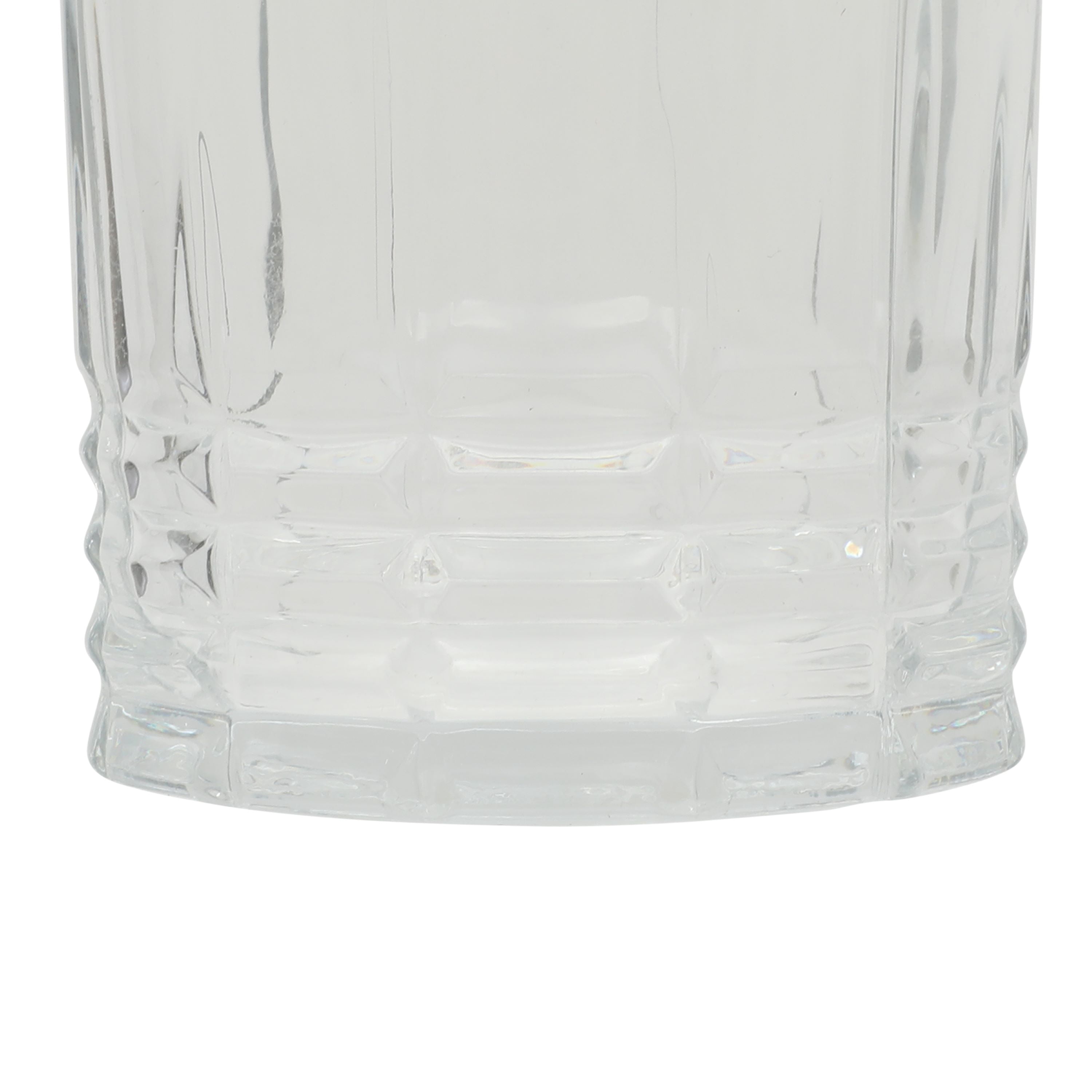 Martha Stewart Calista 11.5 oz Clear Double Old-Fashioned Glasses (Set of 8)