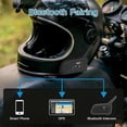 thumbnail image 3 of EJEAS V6 Pro Motorcycle Helmet Bluetooth-Compatible Headset Waterproof Anti-Jamming Noise Reduction Headset for Electric Bike Motos, 3 of 5