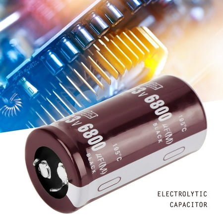 

Capacitor Service Life 6800uF Capacitor Low Impedance For Electronic Applications