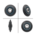 thumbnail image 2 of Lot de 4 W10314173 Rouleau de Remplacement pour Sécheuse Compatible avec WPW10314173 Kit de Support de Rouleau Pièces de Sécheuse, 2 of 5