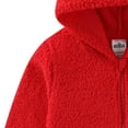 thumbnail image 4 of Sesame Street Elmo Zip Up Sherpa Hoodie with 3D Eyes (Boys), Sizes 2T-4T, 4 of 5