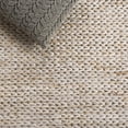 thumbnail image 6 of SAFAVIEH Natural Fiber Noweel Solid Area Rug, Silver, 6' x 9', 6 of 10