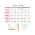 thumbnail image 7 of BLISSFUL STEP Women's Boots Glitter Over The Knee High Boots Chunky Heel Round Toe Lace Up Sparkly Boots Silver 6.5, 7 of 7