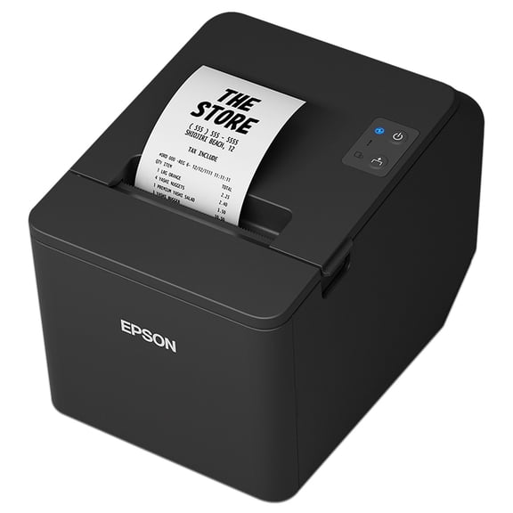 Impresora Térmica de Recibos para Punto de Venta Epson TM-T20IV-SP USB/Serial. Color Negro.