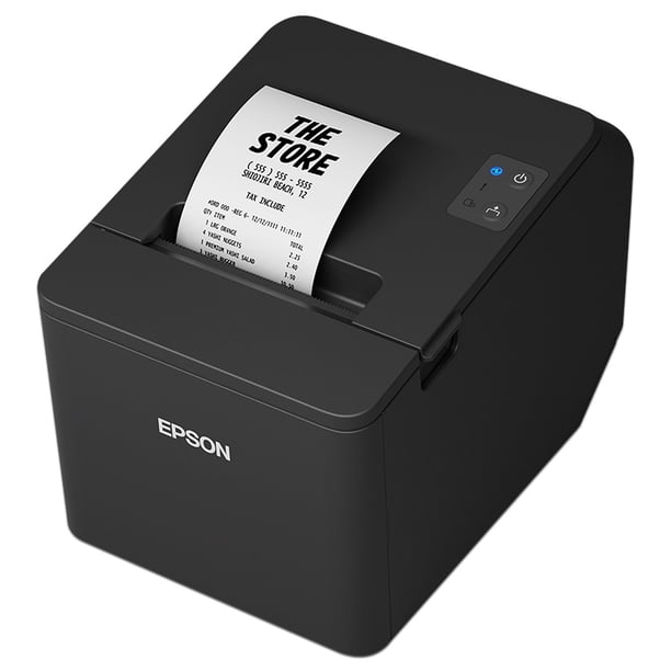 Impresora Térmica de Recibos para Punto de Venta Epson TM-T20IV-SP USB/Serial. Color Negro.
