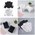 thumbnail image 2 of Aellinatey Ruffle Lace Detachable Fake Collar and Cuffs Set Clothes Accessories for Womens, 2 of 16
