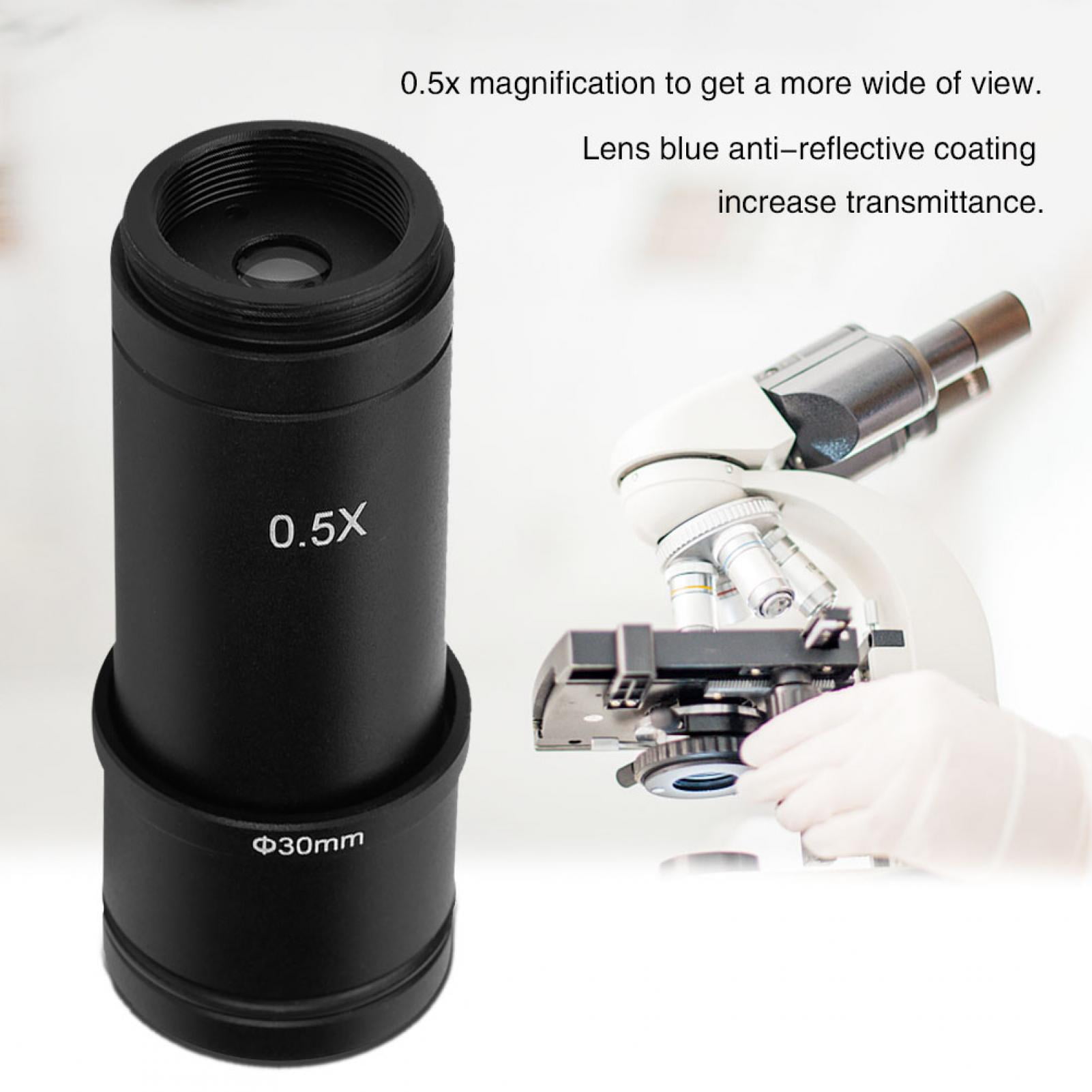 C-Mount Adapter 0.5X C-Mount 30/30.5mm Adapter for Microscope CCD Camera Eyepiece Lens Electric Equipment Microscope Adapter C-Mount Adapter 0.5X C-Mount 30/30.5mm Adapter for Microscope CCD Camera Eyepiece Lens Electric Equipment Microscope Adapter