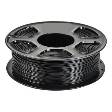 3D Printer Filament PLA   , 3D Printing 1.75mm PLA Plus, Upgraded Neatly Wound 1KG Spool for Most 3D Printer Black