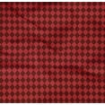 thumbnail image 4 of oneOone Cotton Poplin Twill Maroon Fabric Argyle Check Sewing Material Print Fabric By The Yard 56 Inch Wide, 4 of 4