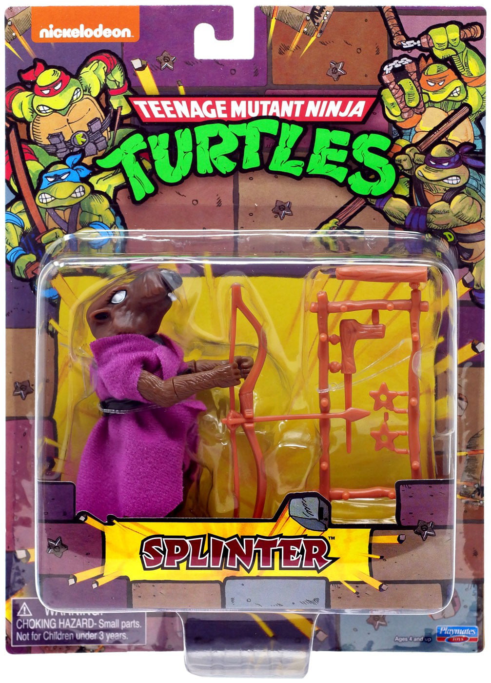 USA SELLER* Toy Doll Set Ninja Turtles Splinter Playset 6 Figure Cake Topper 