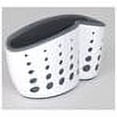 thumbnail image 2 of Casabella Sink Sider? Suction Cup Sponge Holder, Versatile Tool, Storage Capabilities, Use in Kitchen or Bathroom, White/Grey, 2 of 2