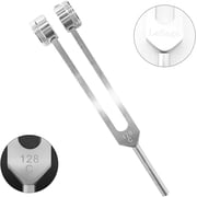 Otto 128 hz Tuning Fork Medical Weighted Biosonics Tuning Forks for Healing 128 hertz Sonic Slider Diapason Medical Tuning Fork C128 F Sharp Tuning Fork 128HZ