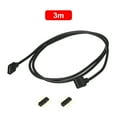 thumbnail image 4 of RGB 5050 3528 LED Strip Lighting Extend Wire 4Pin LED Connector Extension Cable, 4 of 6
