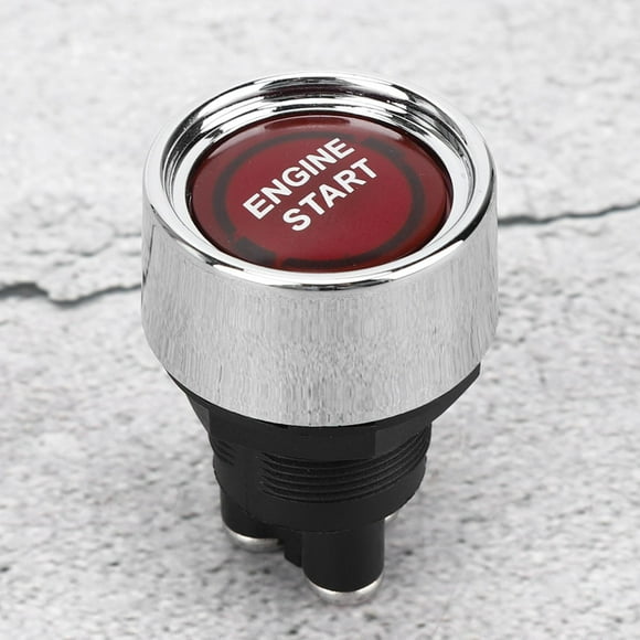 Ignition Starter LED Engine Start Switch Ignition Starter Engine Start Stop Button For RVs Racing Car