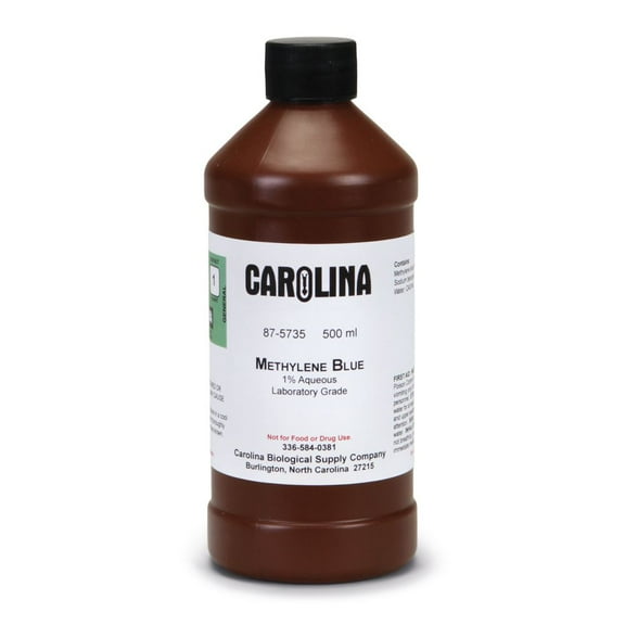 Methylene Blue Solution, 1.0% Aqueous, Laboratory Grade, 500 Ml