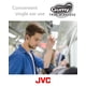thumbnail image 5 of JVC New Gumy True Wireless Earbuds Headphones, Long Battery Life (up to 24 Hours), Sound with Neodymium Magnet Driver, Water Resistance (IPX4) - HAA7T2B (Olive Black), Compact, 5 of 5