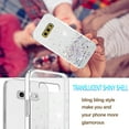 thumbnail image 4 of Compatible with Samsung S10e Case Glitter Clear Green,Phone Samsung Galaxy S10e Case Silicone Transparent Soft TPU Women Girls Shockproof Protective Slim Cover (Clear), 4 of 13