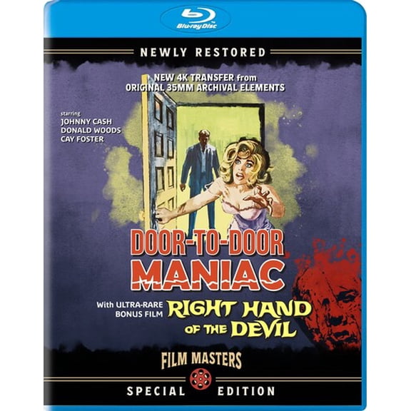 Door-To-Door Maniac / The Right Hand Of The Devil (Blu-ray), Film Masters, Mystery & Suspense