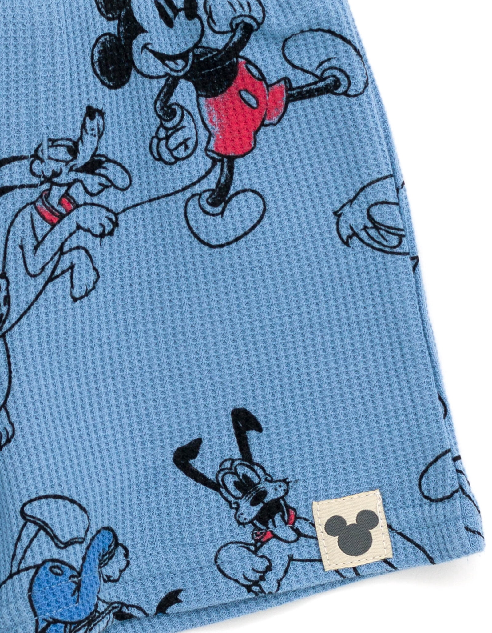 Disney Mickey Mouse Baby Boys' 2-Piece T-Shirt and Shorts Set Mickey Friends Blue