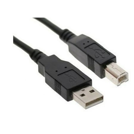 iMBAPrice® 15 Feet Black USB 2.0 Printer and Scanner Cable for HP Deskjet 1000 2510 2540 3510 3520, Envy 4500, Officejet 8600, PhotoSmart 6520 (Best Price Hp Photosmart 7520)