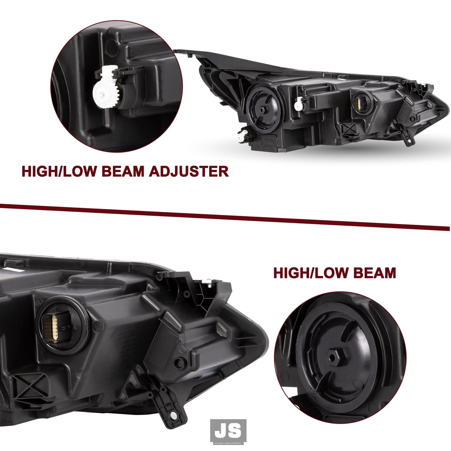 For 2018-2020 Chevy Equinox Left Factory Halogen Headlight 18-20