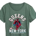 thumbnail image 3 of Marvel Spider-Man - Collegiate - Ladies Short Sleeve Graphic T-Shirt, 3 of 5