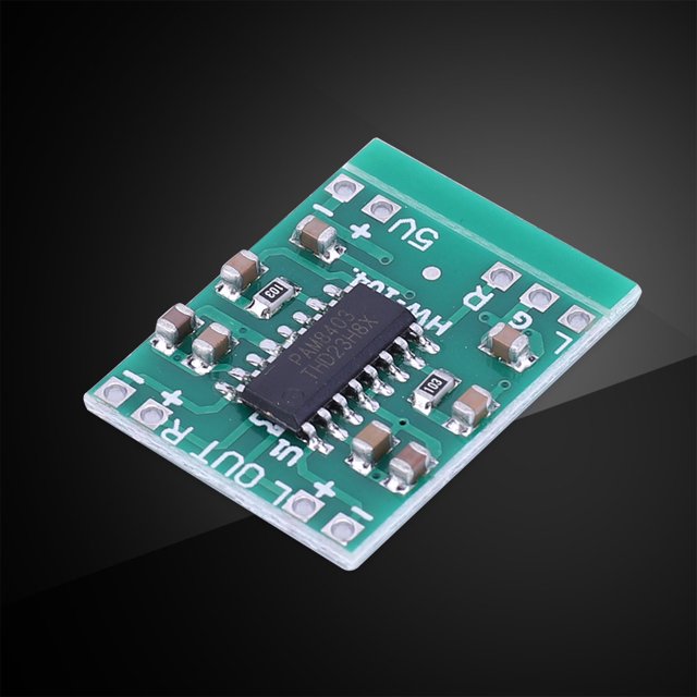 Amplificador de sonido PAM8403 DQrwqpou Placa de audio USB