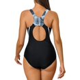 thumbnail image 2 of Beautyin Women One Piece Athletic Lap Swimming Competition Racing Swimsuit, 2 of 8