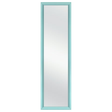 Mainstays 14 25 X 50 25 Aqua Over The Door Mirror