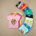 thumbnail image 2 of Camiseta de Pokémon Anime para niños, 100% algodón, ropa de verano para niños, figura de Anime, camiseta gráfica de Pikachu, regalo de cumpleaños para niño y niña, 2 of 5
