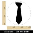thumbnail image 2 of Neck Tie Doodle Solid Rubber Stamp for Scrapbooking Crafting Stamping - Small 3/4 Inch, 2 of 7