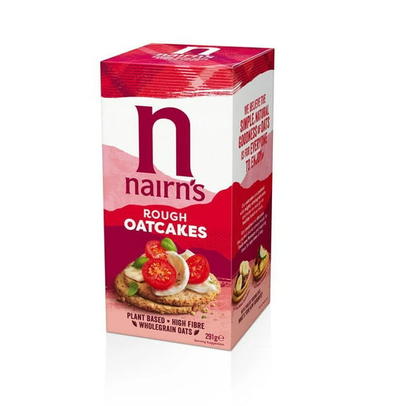 Nairns Rough Oatcakes 291g (Pack of 6)