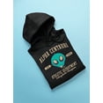 thumbnail image 3 of Alpha Centauri Athletics - Alien Sports Emoji Graphic Men's Hoodie, 3 of 4