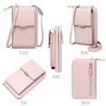 thumbnail image 6 of Badiya Small Crossbody Bag Cell Phone Purse Wallet with Credit Card Slots for Women, 6 of 11