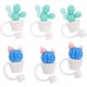 thumbnail image 1 of Gorras De Paja Tapas De Paja Reutilizables Tapón De Protección De Paja De Silicona Decoración De Fiesta (Estilo A) Tmvgtek Para Estrenar, 1 of 3