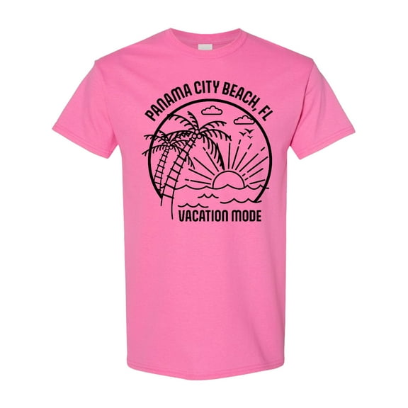 Inktastic Summer Vacation Mode Panama City Beach Florida T-Shirt