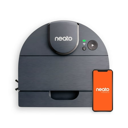 Neato Robotics - D8 Ingelligent Robot Vacuum Cleaner, LasterSmart Nav - Indigo