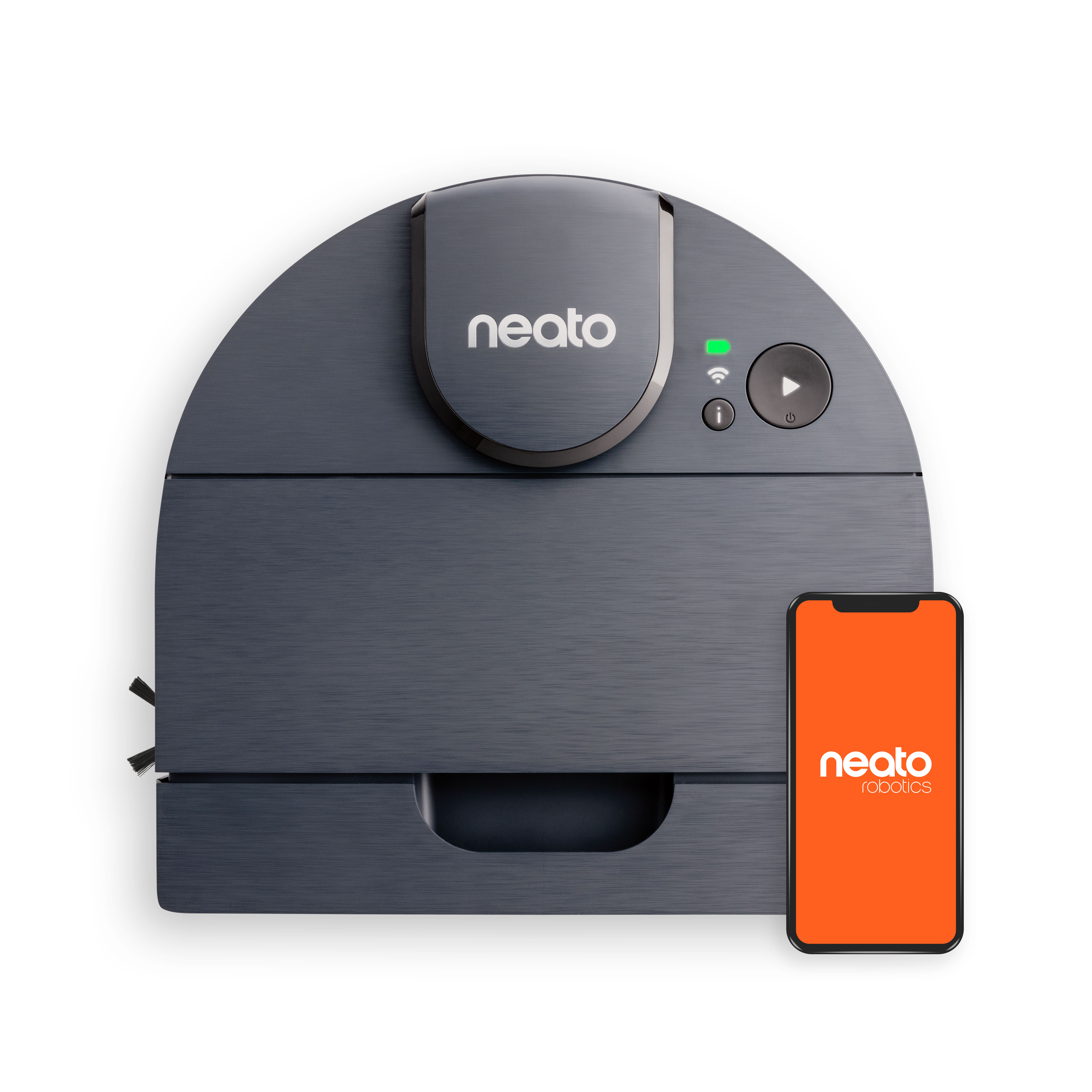 Neato D8 Intelligent Robot Vacuum Wi-Fi Connected with LIDAR Navigation in Indigo - image 3 of 23